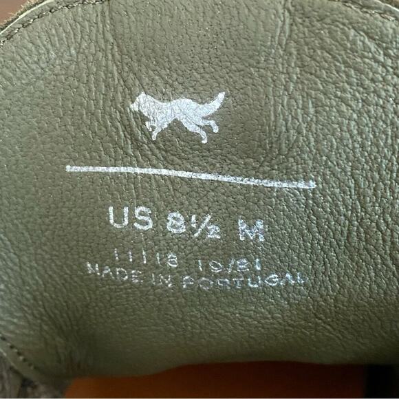 Wolf & Shepherd New W/Out Box Mens Leather Upper Lace Up Green Boot Size Various - Picture 6 of 7